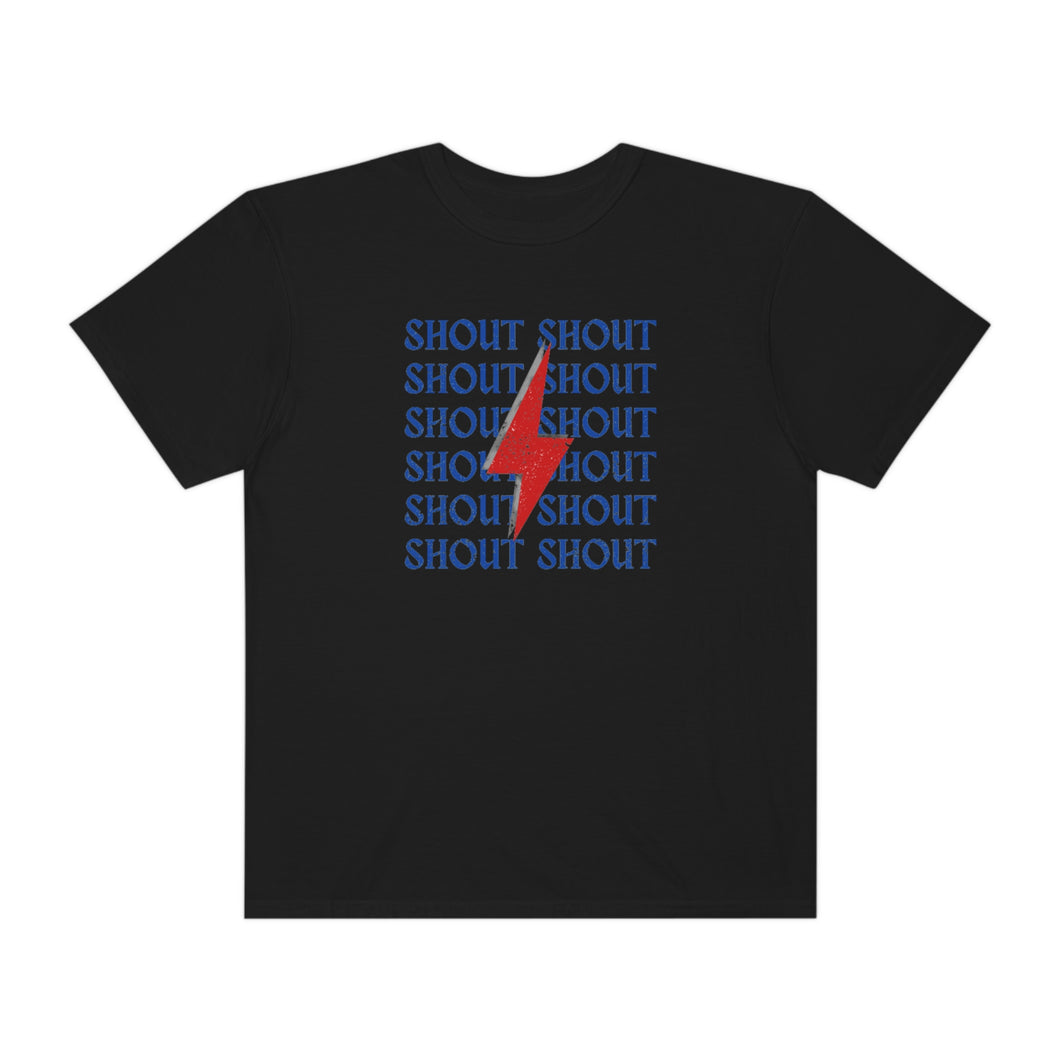 Shout Stacked Buffalo Retro Tee Comfort Colors Unisex T-shirt