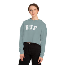 Load image into Gallery viewer, BUF Women&#39;s Cropped Hooded Sweatshirt
