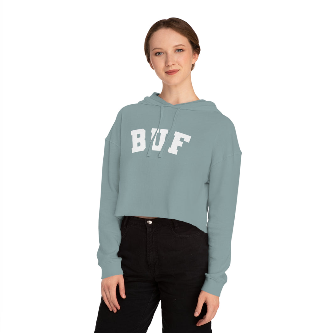 BUF Women's Cropped Hooded Sweatshirt