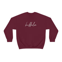 Load image into Gallery viewer, Buffalo Script Gildan Crewneck Sweatshirt
