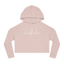 Load image into Gallery viewer, Buffalo Script Cropped Hooded Sweatshirt
