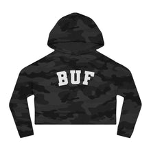 Load image into Gallery viewer, BUF Women&#39;s Cropped Hooded Sweatshirt
