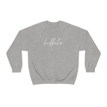 Load image into Gallery viewer, Buffalo Script Gildan Crewneck Sweatshirt
