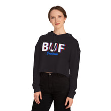 Load image into Gallery viewer, BUF Football Cropped Hooded Sweatshirt
