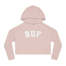 Load image into Gallery viewer, BUF Women&#39;s Cropped Hooded Sweatshirt
