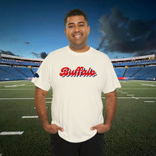 Load image into Gallery viewer, Buffalo Retro Stacked Buffalo Sleeve Gildan Unisex Heavy Cotton Tee
