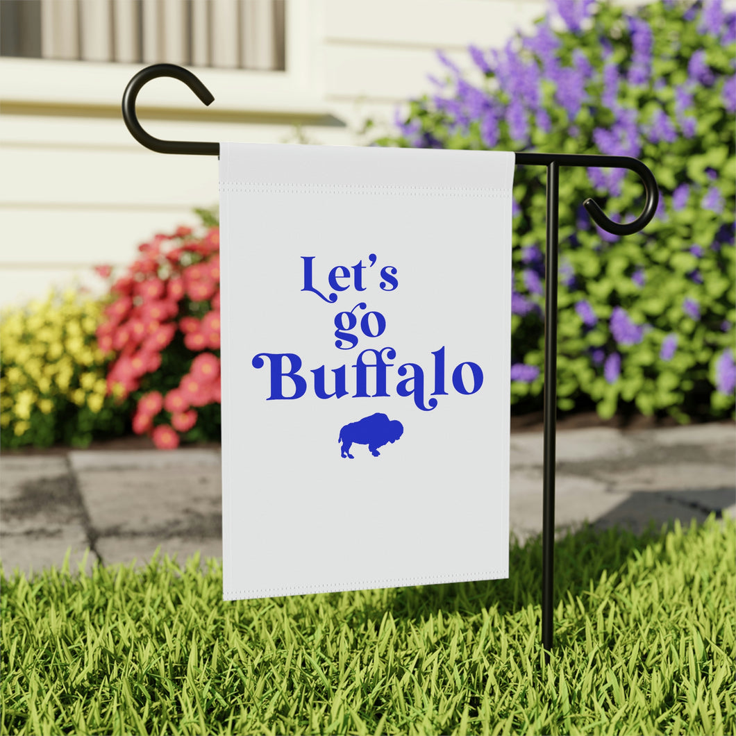 Let's Go Buffalo Garden Flag Bills Home Lawn Decor