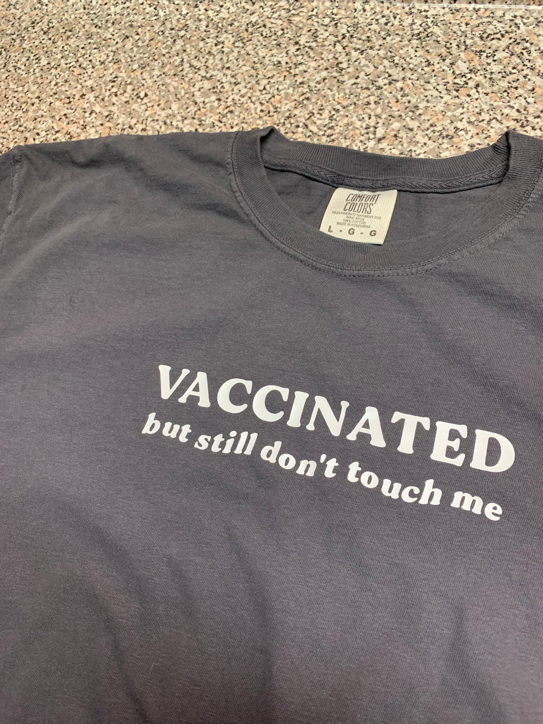 Graphite Vaccinated Tee