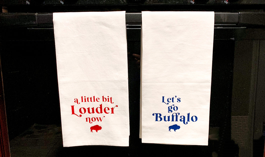 Buffalo Football Tea Towel Set