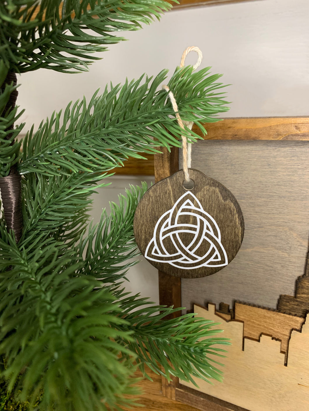 Celtic Knot Christmas Ornament