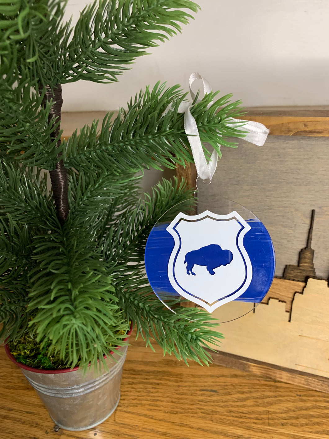 Buffalo Police Christmas Ornament