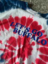 Load image into Gallery viewer, Let&#39;s Go Buffalo Football Tie Dye Tee - Adult
