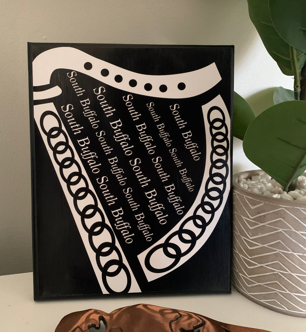 South Buffalo Harp Canvas